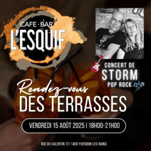affiche pour soirée spéciale